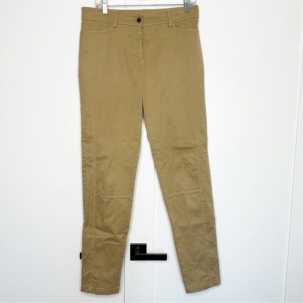 James Purdy & Sons pants 32 16 khaki hunting preppy Italy trouser quiet luxury